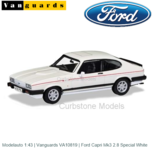 Modelauto 1:43 | Vanguards VA10819 | Ford Capri Mk3 2.8 Special White Modelauto 1:43 | Vanguards VA10819 | Ford Capri Mk3 2.8 Special White
