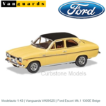 Modelauto 1:43 | Vanguards VA09525 | Ford Escort Mk.1 1300E Beige Modelauto 1:43 | Vanguards VA09525 | Ford Escort Mk.1 1300E Beige