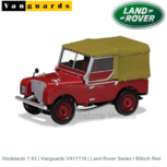 Modelauto 1:43 | Vanguards VA11118 | Land Rover Series I 80inch Red Modelauto 1:43 | Vanguards VA11118 | Land Rover Series I 80inch Red