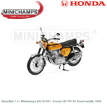 Motorfiets 1:6 | Minichamps 062161001 | Honda CB 750 K0 Goud metallic 1968 Motorfiets 1:6 | Minichamps 062161001 | Honda CB 750 K0 Goud metallic 1968