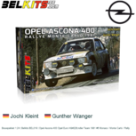 Bouwpakket 1:24 | Belkits BEL019 | Opel Ascona 400 Opel Euro Händler Team 1981 #6 Monaco / Monte Carlo / Rally Bouwpakket 1:24 | Belkits BEL019 | Opel Ascona 400 Opel Euro Händler Team 1981 #6 Monaco / Monte Carlo / Rally
