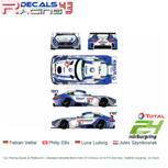 1:24 | Racing Decals 43 RDE24/031 | Decalset Mercedes Benz AMG GT3 KNAUS 2019 #18 Germany / Nürburgring / 24 Hours 1:24 | Racing Decals 43 RDE24/031 | Decalset Mercedes Benz AMG GT3 KNAUS 2019 #18 Germany / Nürburgring / 24 Hours