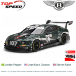 Modelauto 1:18 | Top Speed TS0259 | Bentley Continental GT3 Bentley M-Sport 2019 #107 Belgium / Spa-Francorchamps / 24 Hours Modelauto 1:18 | Top Speed TS0259 | Bentley Continental GT3 Bentley M-Sport 2019 #107 Belgium / Spa-Francorchamps / 24 Hours