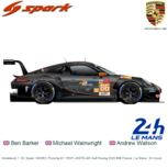 Modelauto 1:18 | Spark 18S562 | Porsche 911 RSR LMGTE-AM Gulf Racing 2020 #86 France / Le Mans / 24 Hours Modelauto 1:18 | Spark 18S562 | Porsche 911 RSR LMGTE-AM Gulf Racing 2020 #86 France / Le Mans / 24 Hours