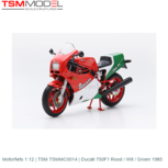 Motorfiets 1:12 | TSM TSMMC0014 | Ducati 750F1 Rood / Wit / Groen 1985 Motorfiets 1:12 | TSM TSMMC0014 | Ducati 750F1 Rood / Wit / Groen 1985