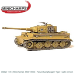 Militair 1:35 | Minichamps 350010000 | Panzerkampfwagen Tiger I Late version Militair 1:35 | Minichamps 350010000 | Panzerkampfwagen Tiger I Late version