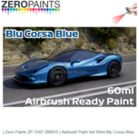 | Zero Paints ZP-1007 266915 | Airbrush Paint Set 60ml Blu Corsa Blue | Zero Paints ZP-1007 266915 | Airbrush Paint Set 60ml Blu Corsa Blue