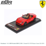 Modelauto 1:43 | BBR Models BBRC233B1 | Ferrari 812 GTS Rosso Corsa 322 2019 Modelauto 1:43 | BBR Models BBRC233B1 | Ferrari 812 GTS Rosso Corsa 322 2019