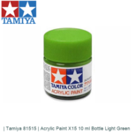 | Tamiya 81515 | Acrylic Paint X15 10 ml Bottle Light Green | Tamiya 81515 | Acrylic Paint X15 10 ml Bottle Light Green