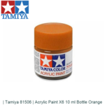| Tamiya 81506 | Acrylic Paint X6 10 ml Bottle Orange | Tamiya 81506 | Acrylic Paint X6 10 ml Bottle Orange