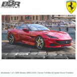 Modelauto 1:43 | BBR Models BBRC243D | Ferrari Portofino M Spider Rosso Portofino Modelauto 1:43 | BBR Models BBRC243D | Ferrari Portofino M Spider Rosso Portofino