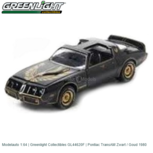 Modelauto 1:64 | Greenlight Collectibles GL44620F | Pontiac TransAM Zwart / Goud 1980 Modelauto 1:64 | Greenlight Collectibles GL44620F | Pontiac TransAM Zwart / Goud 1980