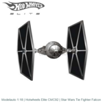 Modelauto 1:18 | Hotwheels Elite CMC92 | Star Wars Tie Fighter Falcon Modelauto 1:18 | Hotwheels Elite CMC92 | Star Wars Tie Fighter Falcon
