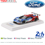 Modelauto 1:43 | TSM TSM430287 | Ford GT LMGTE-Pro Ford Chip Canassi Team USA 2017 #67 France / Le Mans / 24 Hours Modelauto 1:43 | TSM TSM430287 | Ford GT LMGTE-Pro Ford Chip Canassi Team USA 2017 #67 France / Le Mans / 24 Hours