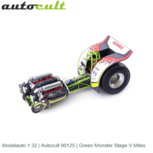 Modelauto 1:32 | Autocult 90125 | Green Monster Stage V Mitas Modelauto 1:32 | Autocult 90125 | Green Monster Stage V Mitas