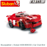 Bouwpakket | Sluban M38-B0633D | Car Club Bird Bouwpakket | Sluban M38-B0633D | Car Club Bird