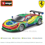 Modelauto 1:43 | Bburago 36305R | Ferrari 458 Italia GT3 Via Italia Racing 2015 #64 USA / Daytona 24 hours Modelauto 1:43 | Bburago 36305R | Ferrari 458 Italia GT3 Via Italia Racing 2015 #64 USA / Daytona 24 hours