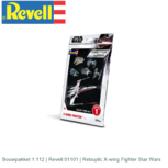 Bouwpakket 1:112 | Revell 01101 | Rebuplic X-wing Fighter Star Wars Bouwpakket 1:112 | Revell 01101 | Rebuplic X-wing Fighter Star Wars