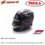 Helm 1:5 | Spark 5HF038 | Bell Helmet Purple Dove 2020 Helm 1:5 | Spark 5HF038 | Bell Helmet Purple Dove 2020