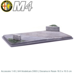 Accesoire 1:43 | M4 Modelcars D603 | Diorama in Resin 16.5 x 10.5 cm Accesoire 1:43 | M4 Modelcars D603 | Diorama in Resin 16.5 x 10.5 cm
