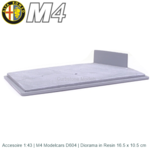 Accesoire 1:43 | M4 Modelcars D604 | Diorama in Resin 16.5 x 10.5 cm Accesoire 1:43 | M4 Modelcars D604 | Diorama in Resin 16.5 x 10.5 cm