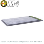 Accesoire 1:43 | M4 Modelcars D606 | Diorama in Resin 16.5 x 10.5 cm Accesoire 1:43 | M4 Modelcars D606 | Diorama in Resin 16.5 x 10.5 cm