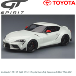 Modelauto 1:18 | GT Spirit GT341 | Toyota Supra Fuji Speedway Edition White 2021 Modelauto 1:18 | GT Spirit GT341 | Toyota Supra Fuji Speedway Edition White 2021