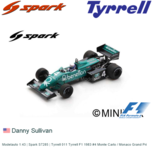 Modelauto 1:43 | Spark S7285 | Tyrrell 011 Tyrrell F1 1983 #4 Monte Carlo / Monaco Grand Pri Modelauto 1:43 | Spark S7285 | Tyrrell 011 Tyrrell F1 1983 #4 Monte Carlo / Monaco Grand Pri