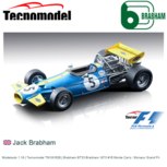 Modelauto 1:18 | Tecnomodel TM18162B | Brabham BT33 Brabham 1970 #16 Monte Carlo / Monaco Grand Pri Modelauto 1:18 | Tecnomodel TM18162B | Brabham BT33 Brabham 1970 #16 Monte Carlo / Monaco Grand Pri