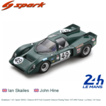 Modelauto 1:43 | Spark S9402 | Chevron B16 Ford Cosworth Chevron Racing Team 1970 #49 France / Le Mans / 24 Hours Modelauto 1:43 | Spark S9402 | Chevron B16 Ford Cosworth Chevron Racing Team 1970 #49 France / Le Mans / 24 Hours