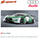 Modelauto 1:43 | Spark SG654 | Audi RS 5 Audi Sport Team Abt Sportsline 2020 #51 Modelauto 1:43 | Spark SG654 | Audi RS 5 Audi Sport Team Abt Sportsline 2020 #51