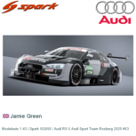 Modelauto 1:43 | Spark SG650 | Audi RS 5 Audi Sport Team Rosberg 2020 #53 Modelauto 1:43 | Spark SG650 | Audi RS 5 Audi Sport Team Rosberg 2020 #53