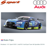 Modelauto 1:43 | Spark SG651 | Audi RS 5 Audi Sport Team Abt Sportsline 2020 #4 Modelauto 1:43 | Spark SG651 | Audi RS 5 Audi Sport Team Abt Sportsline 2020 #4