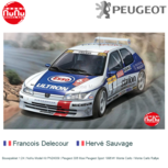 Bouwpakket 1:24 | NuNu Model Kit PN24009 | Peugeot 306 Maxi Peugeot Sport 1996 #1 Monte Carlo / Monte Carlo Rallye Bouwpakket 1:24 | NuNu Model Kit PN24009 | Peugeot 306 Maxi Peugeot Sport 1996 #1 Monte Carlo / Monte Carlo Rallye
