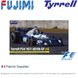 Bouwpakket 1:20 | Fujimi Mokei FU09205 | Tyrrell P34 Tyrrell F1 1977 #4 Japan / Fuji / Japanese Grand Prix Bouwpakket 1:20 | Fujimi Mokei FU09205 | Tyrrell P34 Tyrrell F1 1977 #4 Japan / Fuji / Japanese Grand Prix