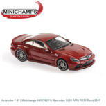 Accesoire 1:43 | Minichamps 940038221 | Mercedes SL65 AMG R230 Rood 2009 Accesoire 1:43 | Minichamps 940038221 | Mercedes SL65 AMG R230 Rood 2009