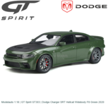 Modelauto 1:18 | GT Spirit GT303 | Dodge Charger SRT Hellcat Widebody F8 Green 2020 Modelauto 1:18 | GT Spirit GT303 | Dodge Charger SRT Hellcat Widebody F8 Green 2020