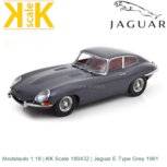 Modelauto 1:18 | KK Scale 180432 | Jaguar E-Type Grey 1961 Modelauto 1:18 | KK Scale 180432 | Jaguar E-Type Grey 1961