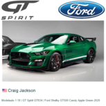 Modelauto 1:18 | GT Spirit GT834 | Ford Shelby GT500 Candy Apple Green 2020 Modelauto 1:18 | GT Spirit GT834 | Ford Shelby GT500 Candy Apple Green 2020