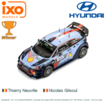 Modelauto 1:43 | IXO-Models RAM645C | Hyundai i20 Coupe WRC Hyundai Motorsport 2017 #5 France / Corsica / Tour de Corse Modelauto 1:43 | IXO-Models RAM645C | Hyundai i20 Coupe WRC Hyundai Motorsport 2017 #5 France / Corsica / Tour de Corse