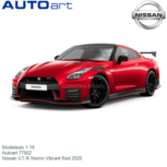 Modelauto 1:18 | Autoart 77502 | Nissan GT-R Nismo Vibrant Red 2020 Modelauto 1:18 | Autoart 77502 | Nissan GT-R Nismo Vibrant Red 2020