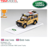 Modelauto 1:43 | TSM TSM164320 | Land Rover Defender 1989 Camel Trophy Modelauto 1:43 | TSM TSM164320 | Land Rover Defender 1989 Camel Trophy