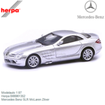 Modelauto 1:87 | Herpa B66961352 | Mercedes Benz SLR McLaren Zilver Modelauto 1:87 | Herpa B66961352 | Mercedes Benz SLR McLaren Zilver