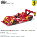 Modelauto 1:18 | Top Marques Collectibles TOP112A | Ferrari 333 SP | Doran/Moretti Racing 1998 USA / Daytona 24 hours Modelauto 1:18 | Top Marques Collectibles TOP112A | Ferrari 333 SP | Doran/Moretti Racing 1998 USA / Daytona 24 hours