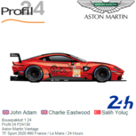 Bouwpakket 1:24 | Profil 24 P24130 | Aston Martin Vantage | TF Sport 2020 #90 France / Le Mans / 24 Hours Bouwpakket 1:24 | Profil 24 P24130 | Aston Martin Vantage | TF Sport 2020 #90 France / Le Mans / 24 Hours