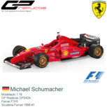 Modelauto 1:18 | GP Replicas GP042A | Ferrari F310 | Scuderia Ferrari 1996 #1 Modelauto 1:18 | GP Replicas GP042A | Ferrari F310 | Scuderia Ferrari 1996 #1