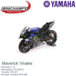 Motorfiets 1:12 | Minichamps 122193012 | Yamaha YZR-M1 | Movistar Yamaha 2019 #46 Motorfiets 1:12 | Minichamps 122193012 | Yamaha YZR-M1 | Movistar Yamaha 2019 #46