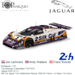 Modelauto 1:18 | Top Marques Collectibles TOP101A | Jaguar XJR-12 C1 | Silk Cut Jaguar Tom Walkinshaw Racing 1990 #2 France / Le Mans / 24 Hours Modelauto 1:18 | Top Marques Collectibles TOP101A | Jaguar XJR-12 C1 | Silk Cut Jaguar Tom Walkinshaw Racing 1990 #2 France / Le Mans / 24 Hours