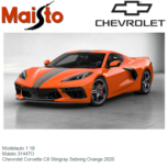 Modelauto 1:18 | Maisto 31447O | Chevrolet Corvette C8 Stingray Sebring Orange 2020 Modelauto 1:18 | Maisto 31447O | Chevrolet Corvette C8 Stingray Sebring Orange 2020