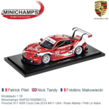 Modelauto 1:18 | Minichamps WAP0219300MCCL | Porsche 911 RSR Coca Cola 2019 #911 USA / Road Atlanta / Petit Le Mans Modelauto 1:18 | Minichamps WAP0219300MCCL | Porsche 911 RSR Coca Cola 2019 #911 USA / Road Atlanta / Petit Le Mans